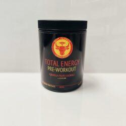 TOTAL ENERGY PRE-WORKOUT FORMULA PROFESSIONALE  CON CAFFEINA AROMA FRUTTATO DOTT. FILOMENI